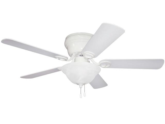 Craftmade Wyman White Wyman 42' 5 Blade Indoor Hugger Ceiling Fan