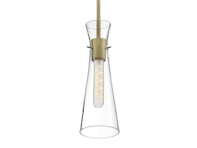 Nuvo Lighting 60/6858 Bahari 4'W Mini Pendant - Brass