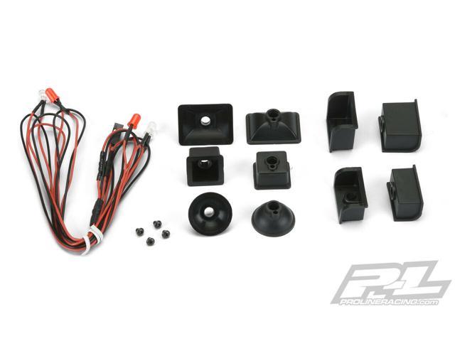 Pro-Line 6317-00 Universal LED Headlight & Tail Light Kit: Rock Crawling Bodies