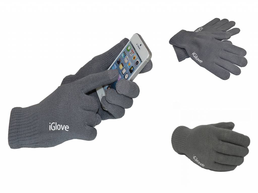 IGlove Touchscreen Handschoenen | Iconbit Nettab Sky Net Nt 0701s Accessoire | Grijs | Iconbit