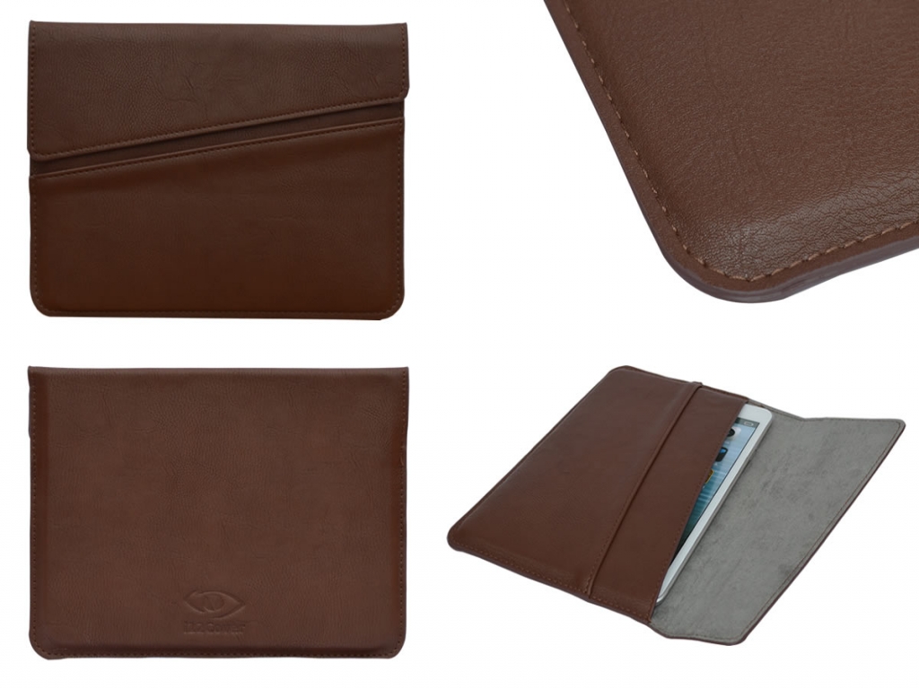 I12Cover Sleeve Voor Iconbit Nettab Sky Net Nt 0701s  | Bruin | Iconbit