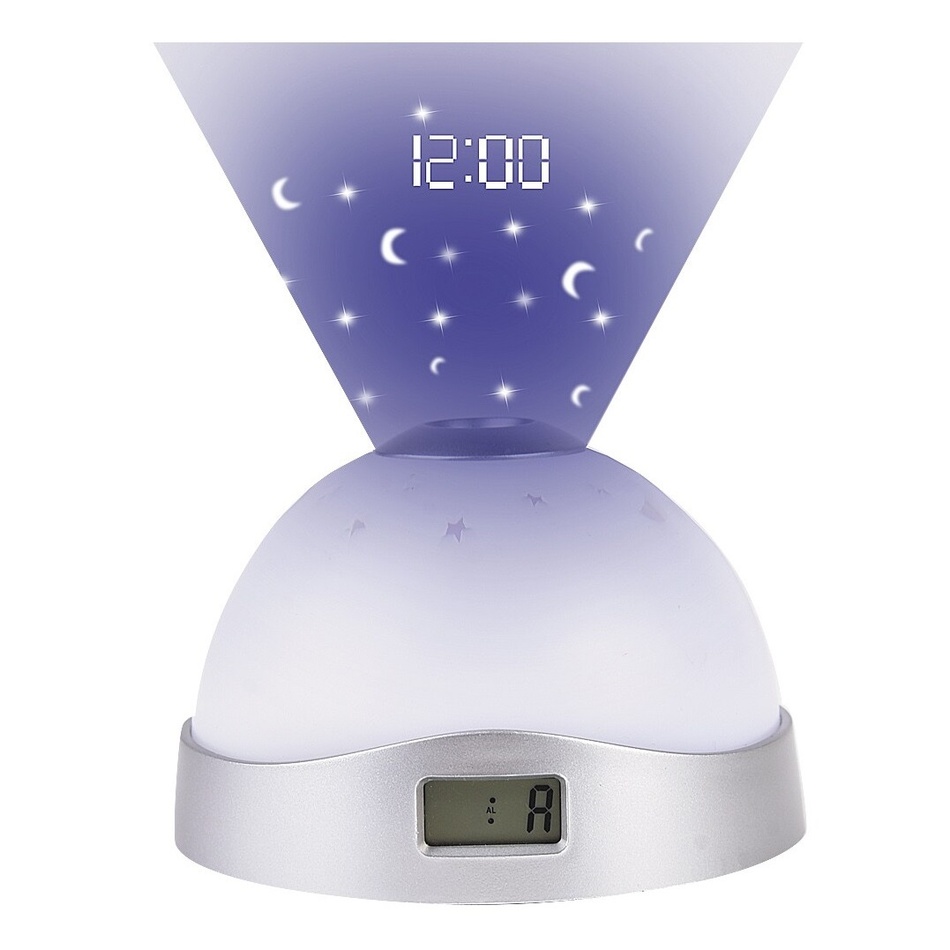 Rabalux Lampa Nocna Dekoracyjna Do Pokoju Dziecicego, Z Zegarkiem Lupe 6990