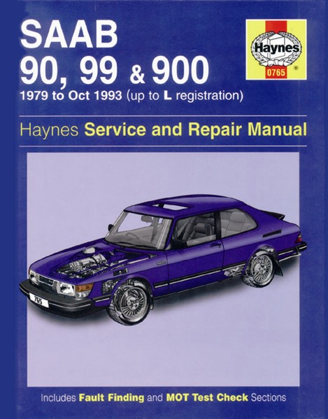 Saab 90, 99 & 900 (79 - Oct 93) up to L Reg 0765 HAYNES