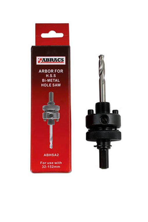 Abracs Hole Saw Arbour to Suit 30mm-152mm Hole Saws | Connect 32218