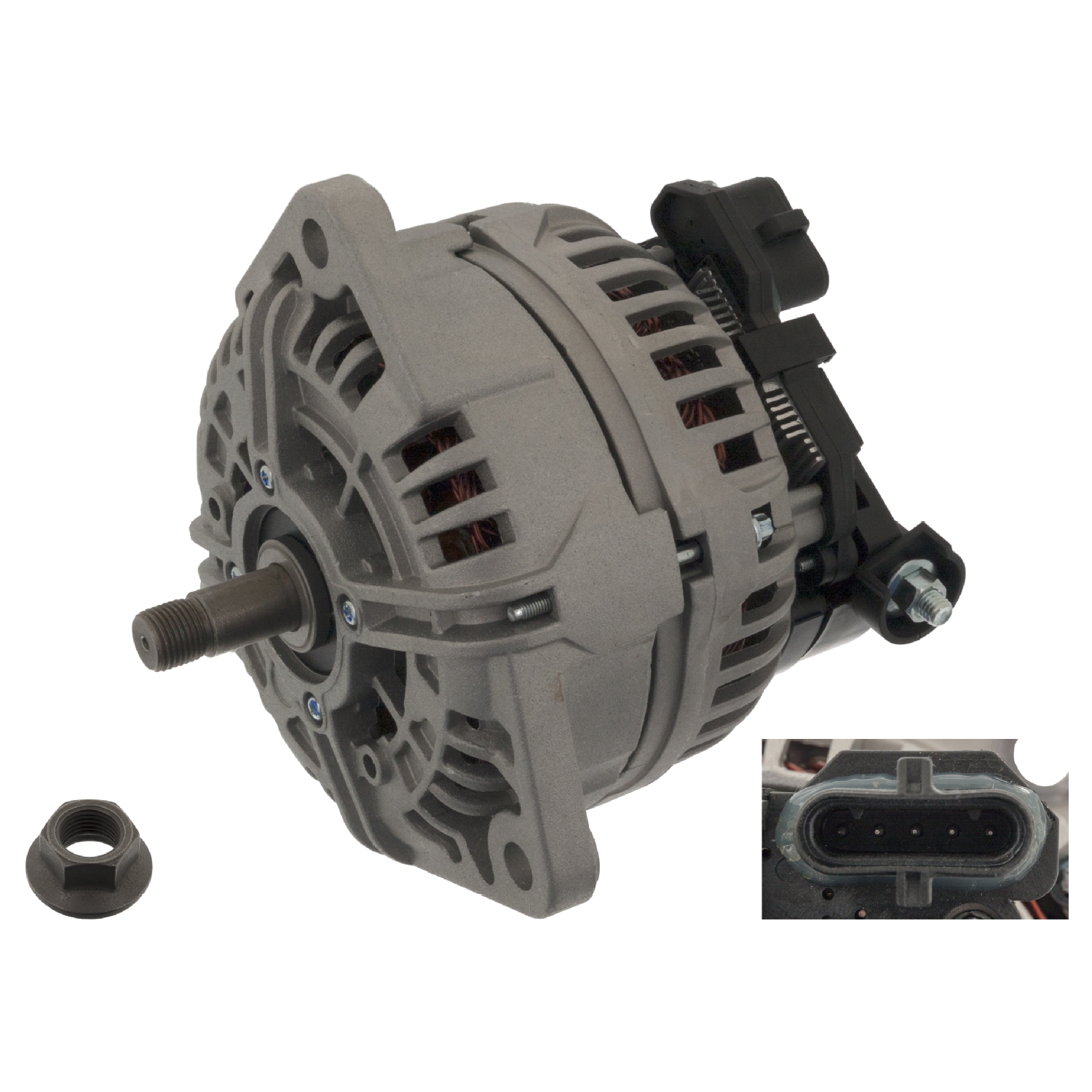 FEBI BILSTEIN 48953 Generator Alternator Charging Current: 100A, Voltage: 24V