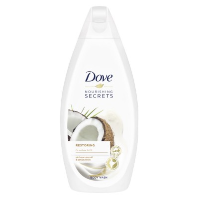 Dove Restoring Body Wash with Coconut Oil & Almond Milk 225 Ml