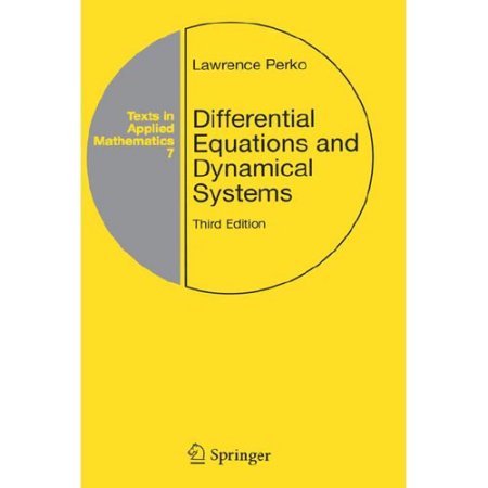 Texts in Applied Mathematics Differential Equations and Dynamical Systems  Book 7  (Hardcover)