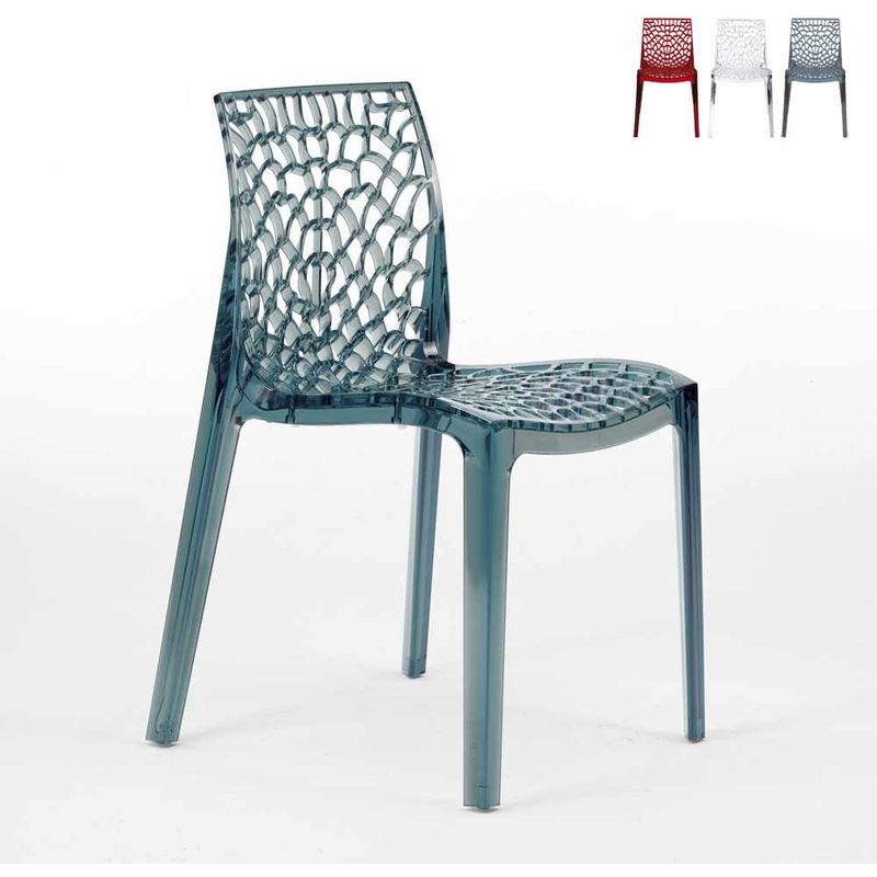 16 Chaises GRUVYER Grand Soleil Bar Promo Stock | Gris