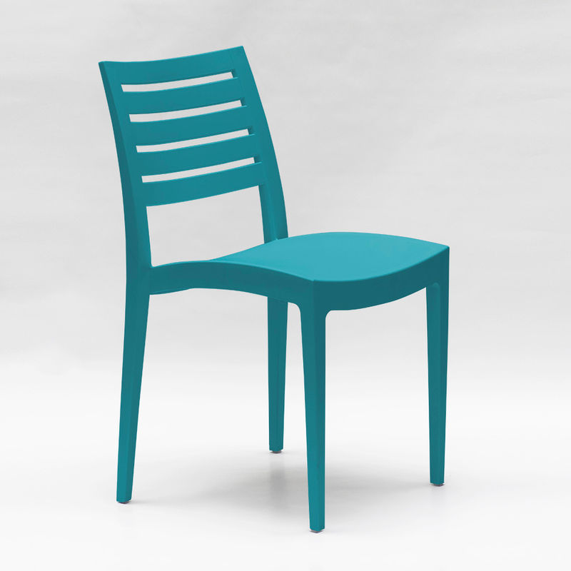 24 Chaises FIRENZE Polypropylène Restaurant Promo Offre Stock | Bleu - Grand Soleil