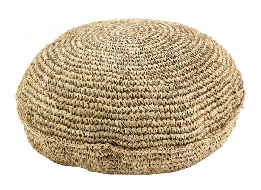 Pouf En Sisal Naturel - HOMELINA FRANCE