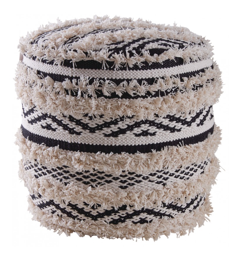 Pouf Berbère En Coton - HOMELINA FRANCE