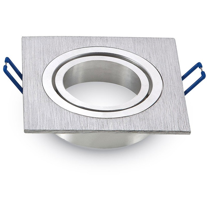 Support Orientable Carré Alu Brossé - AGS