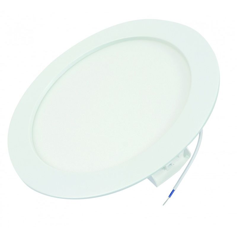 Panneau LED Encastrable Et Saillie Rond Alu Et Plastique 20W 245 MM - GEFOM