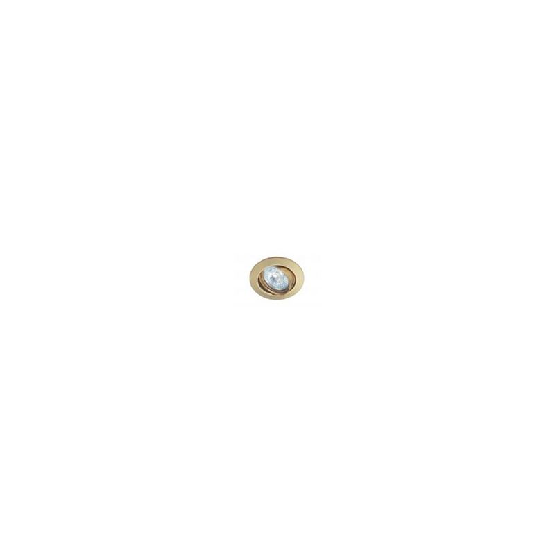 LUNAR 50-12 Encastré GU5,3 Rond Basculant Doré Lampe Non Incl. ARIC 4875