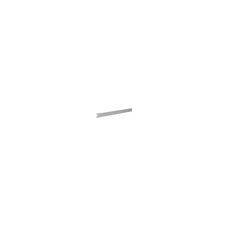 Couvercle En PVC Pour Pour Goulotte BA7 Hauteur 40/60/80mm 25mm Gris Pierre HAGER BA70252