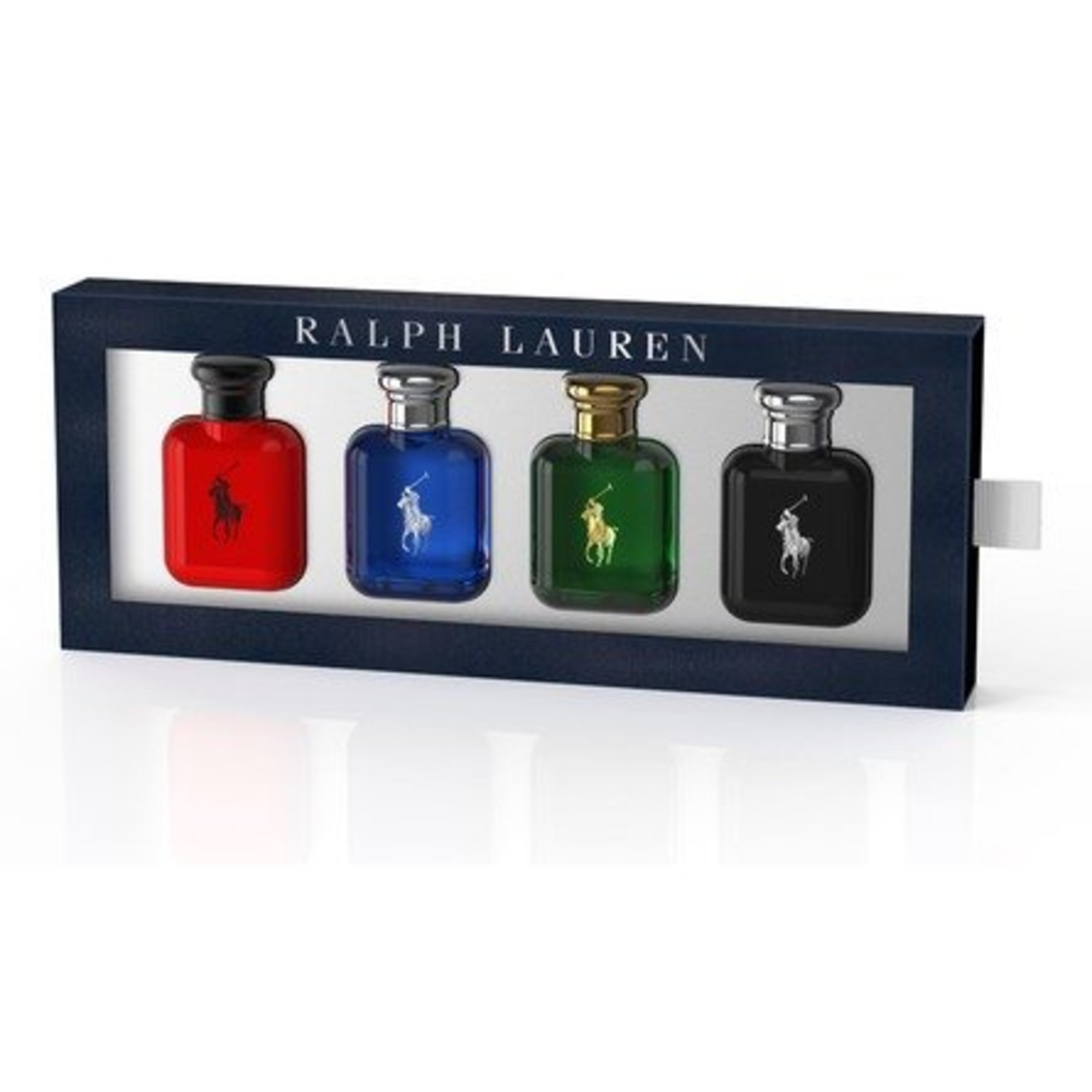 Ralph Lauren World of Polo Mini Cologne Set 4 X 0.5 Oz/ 15 ML thumbnail