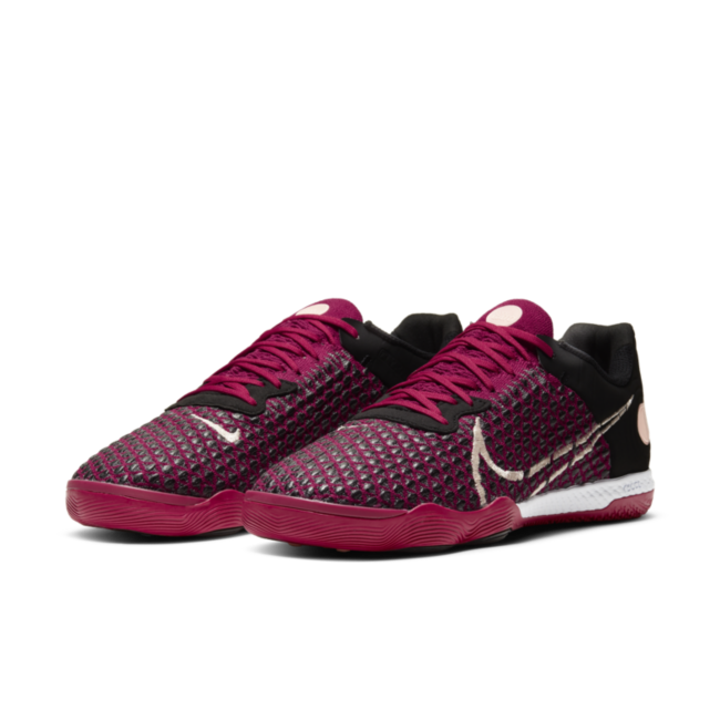 Nike React Gato 'Cardinal Red' Cardinal Red/Black/White/Crimson Tint Soccer Cleats/Football Boots CT0550-608 (Size: US 10) thumbnail