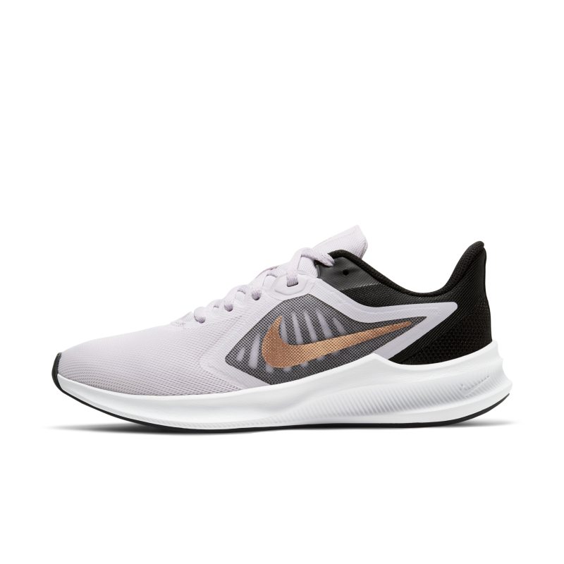 Nike Women's Downshifter 10 Running Shoes (Pink/Copper/Black) - Size 5.0 M