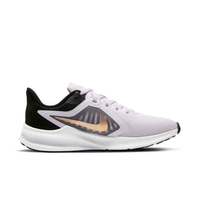 Nike Women's Downshifter 10 Running Shoes (Pink/Copper/Black) - Size 5.0 M thumbnail