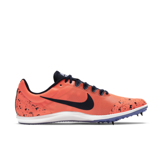 Nike Adults' Zoom Rival Long Distance 10 Track Spikes Orange Light, 6 - Track and Field at Academy Sports thumbnail