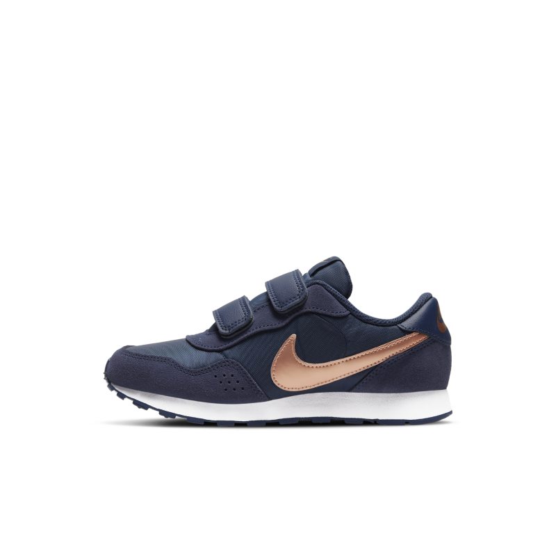 Nike  MD VALIANT PS  Girls's Children's Shoes (Trainers) in Blue. Sizes Available:10.5 Kid,12 Kid,12.5 Kid,13.5 Kid,1 Kid,2 Kid,2.5 Kid,10 Kid,11 Kid,
