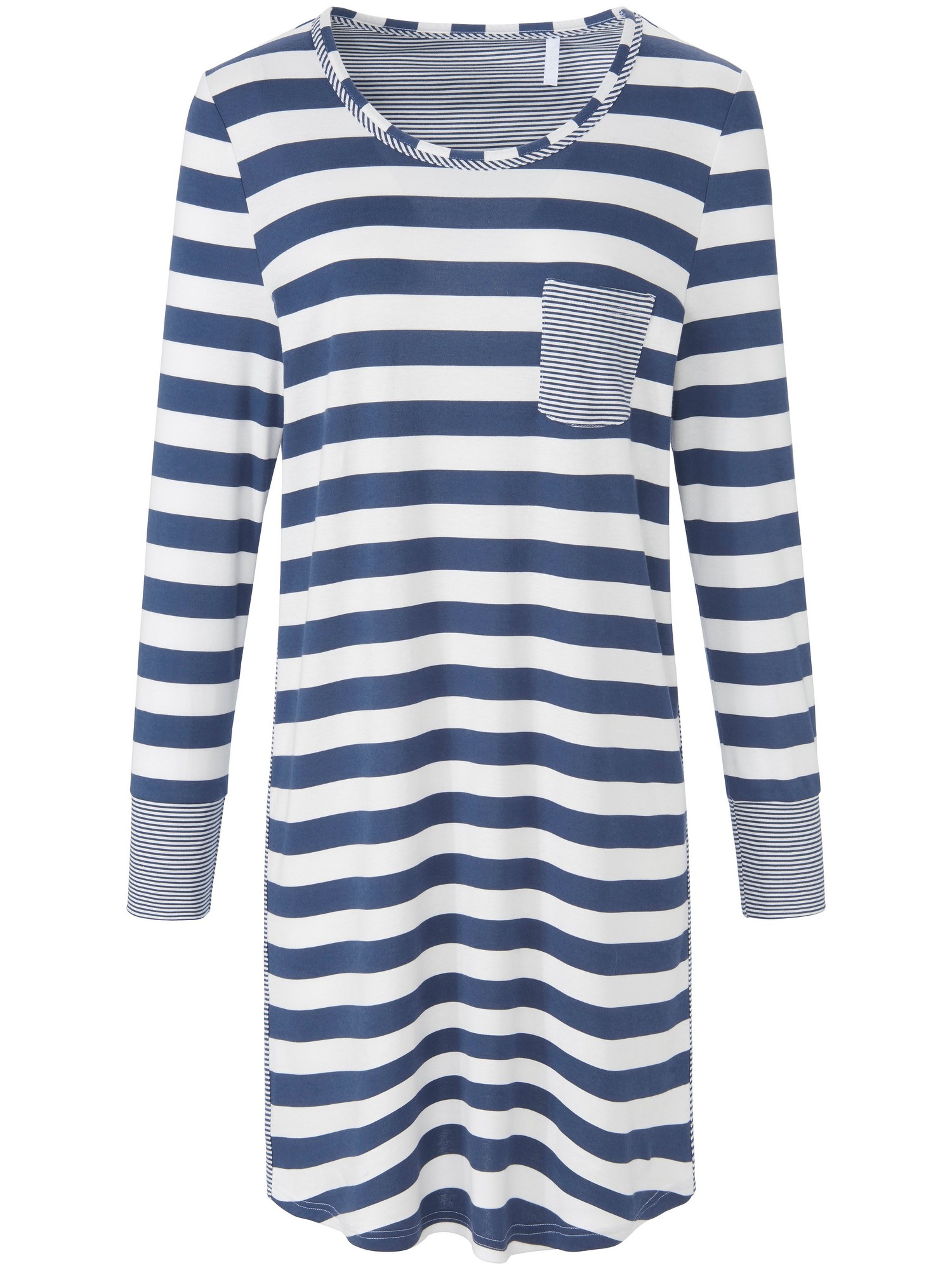 La Chemise Nuit 100% Coton  Rösch Bleu Taille 48