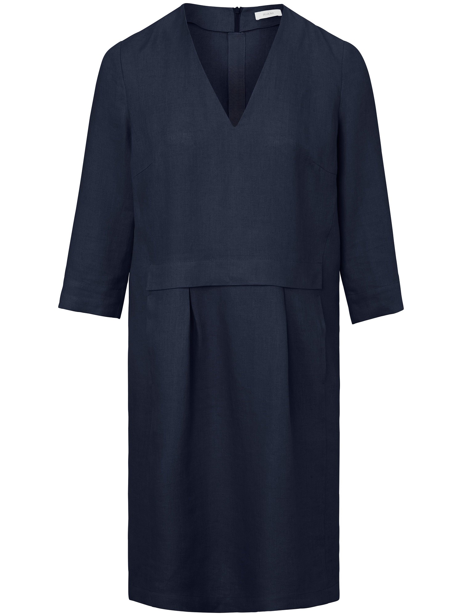 La Robe 100% Lin  Riani Bleu Taille 44