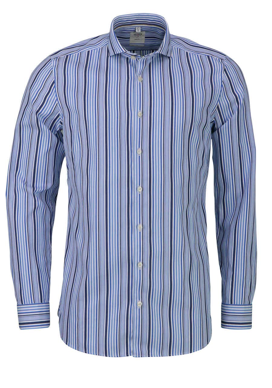 La Chemise 100% Coton  Olymp Bleu Taille 45