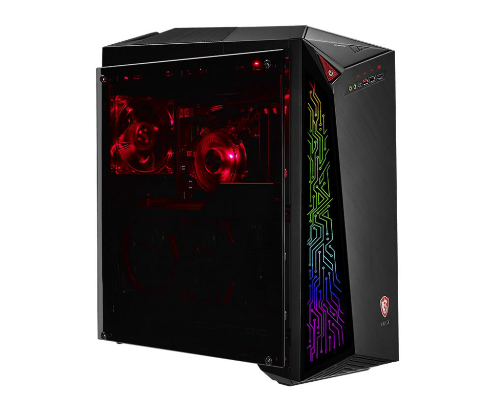 MSI Infinite 8RC-223UK 8th Gen Intel Core I7 I7-8700 8 GB DDR4-SDRAM 1128 GB HDD+SSD Black Desktop PC thumbnail