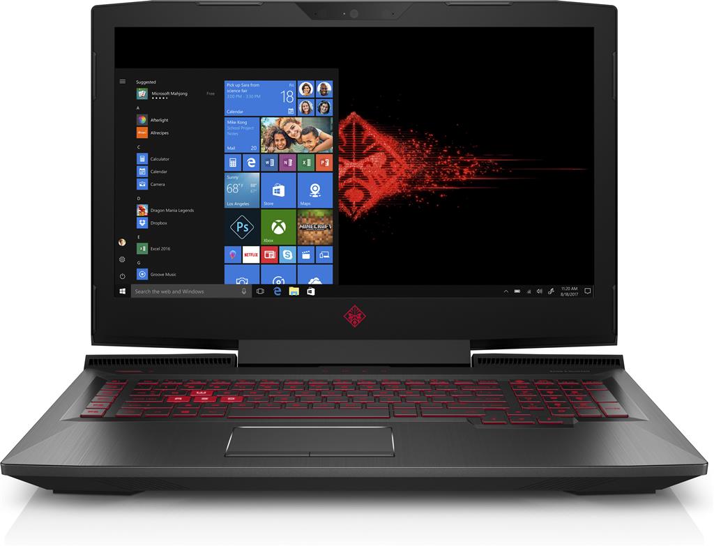 HP OMEN 17-an023na Black Notebook 43.9 Cm (17.3
