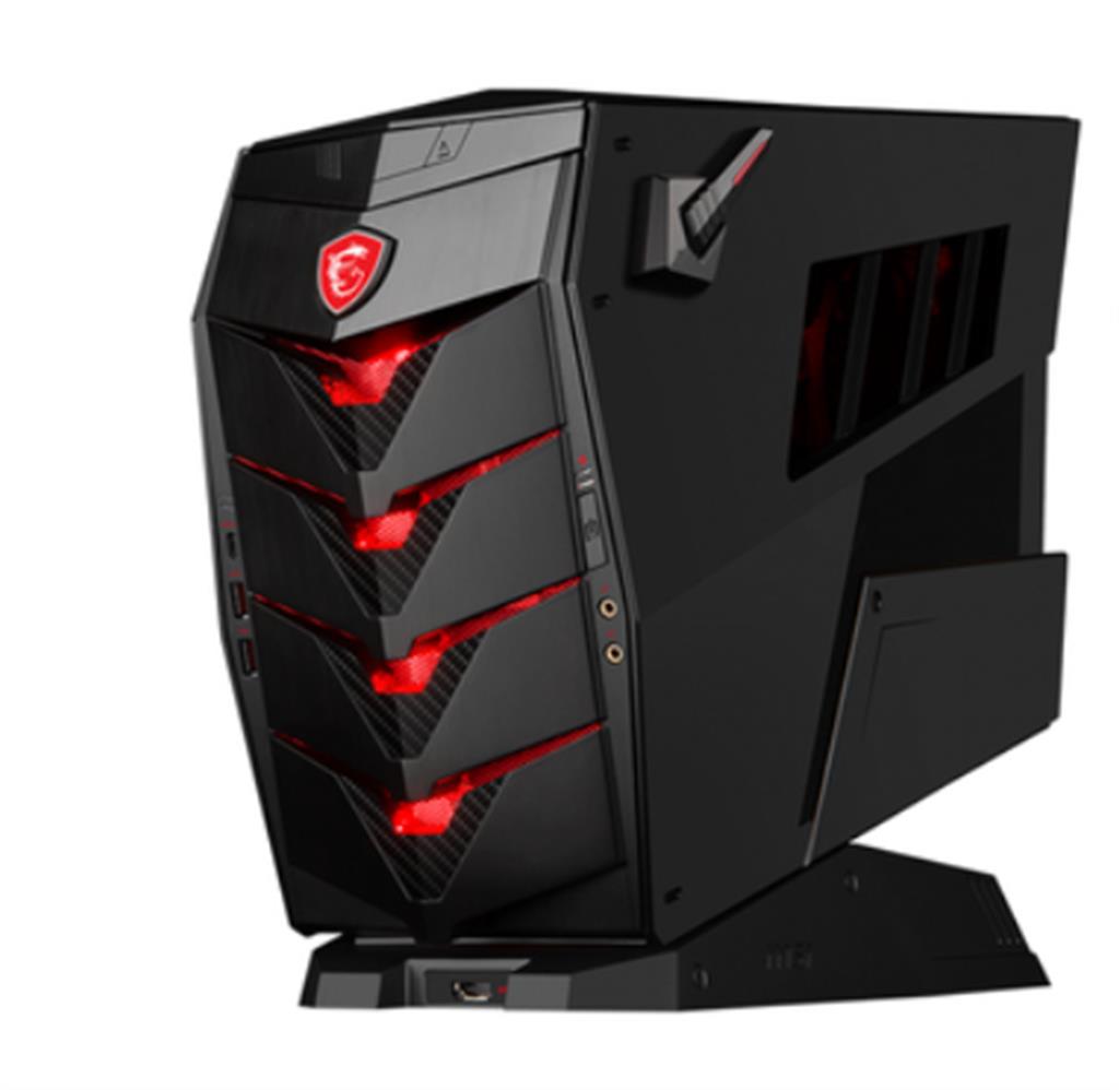 MSI Aegis 3 VR7RC-069UK 7th Gen Intel Core I7 I7-7700 8 GB DDR4-SDRAM 1128 GB HDD+SSD Desktop Black PC Windows 10 Home thumbnail