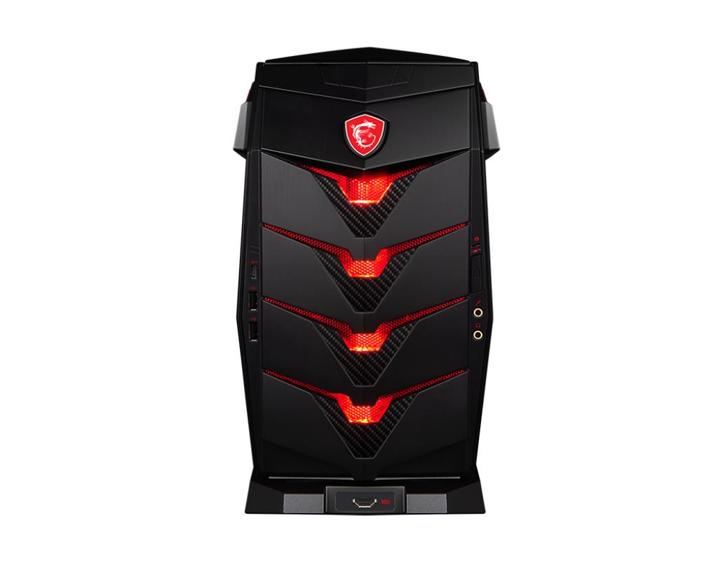 MSI Aegis 3 VR7RC-069UK 7th Gen Intel Core I7 I7-7700 8 GB DDR4-SDRAM 1128 GB HDD+SSD Desktop Black PC Windows 10 Home thumbnail