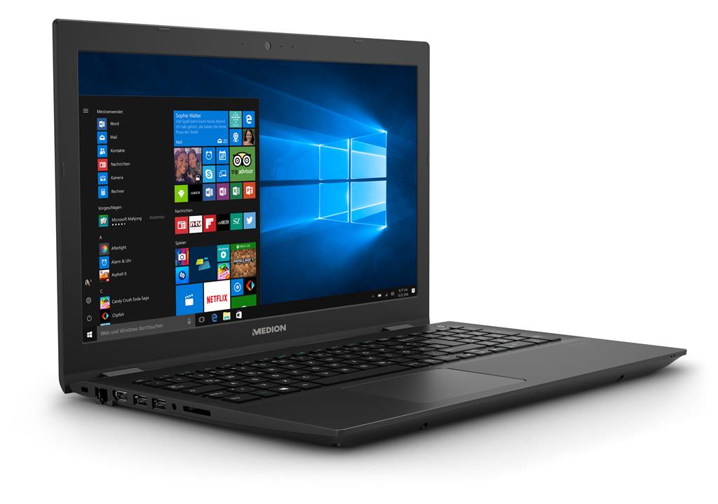 MEDION AKOYA P6685 Black Notebook 39.6 Cm (15.6