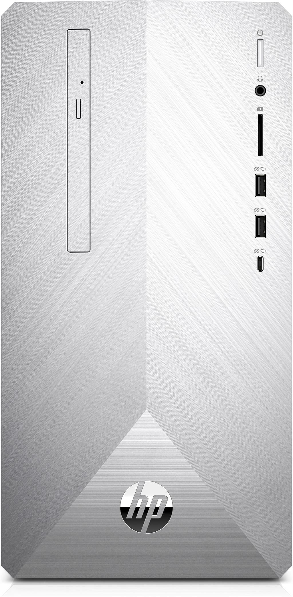 HP Pavilion 590-p0075na 9th Gen Intel Core I5 I5-9400F 8 GB DDR4-SDRAM 1128 GB HDD+SSD Mini Tower Silver PC Windows 10 Home thumbnail