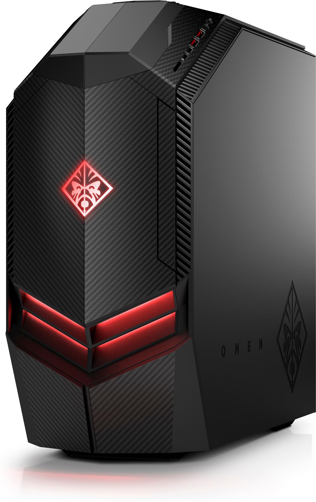 HP OMEN 880-131na 2nd Generation AMD Ryzen 5 2600 8 GB DDR4-SDRAM 1128 GB HDD+SSD Tower Black PC Windows 10 Home thumbnail
