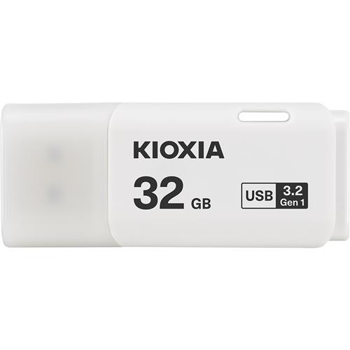Kioxia TransMemory U301 USB Flash Drive 32 GB USB Type-a 3.2 Gen 1 (3.1 Gen 1) White
