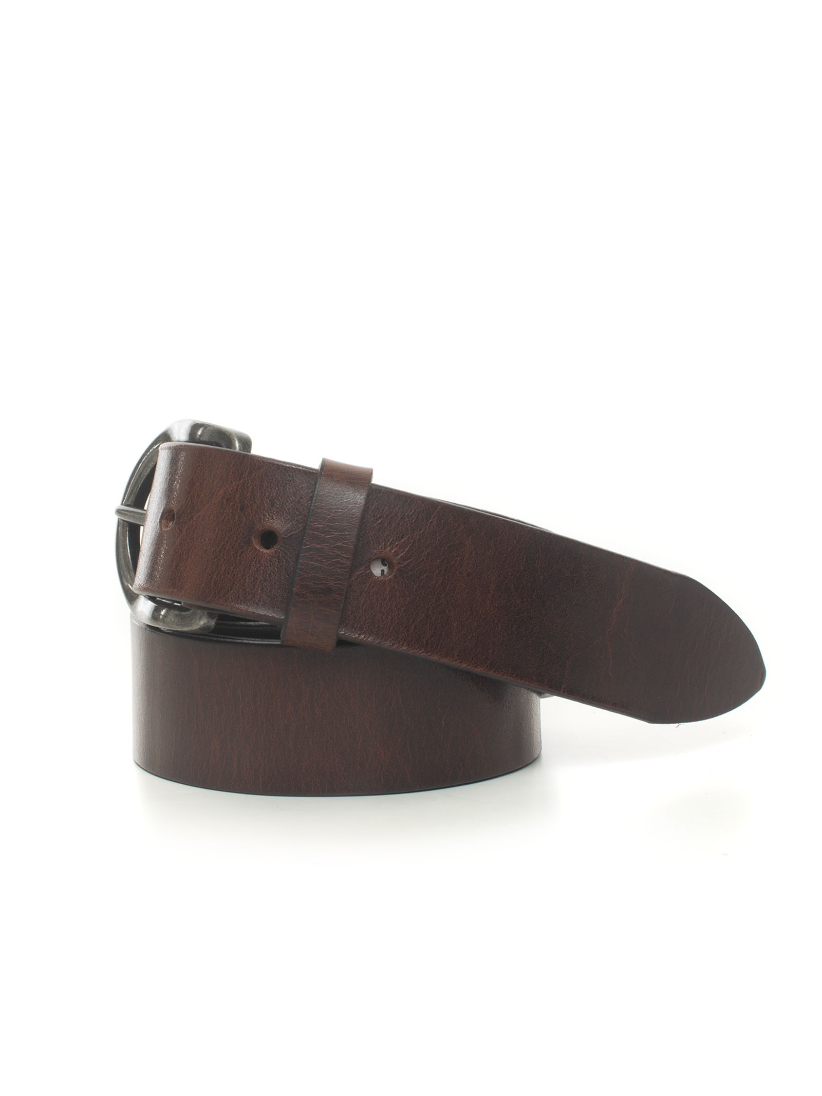 MINORONZONI 1953 Leather Belt Dark Brown Leather Man thumbnail