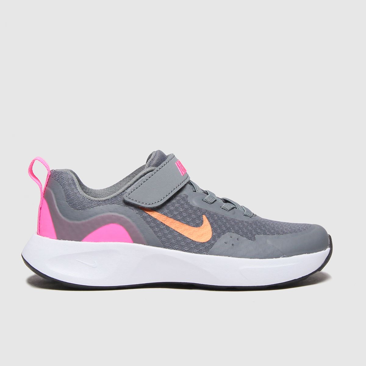 Nike  WEARALLDAY PS  Girls's Children's Sports Trainers (Shoes) in Grey. Sizes Available:10.5 Kid,12 Kid,12.5 Kid,1 Kid,2 Kid,2.5 Kid,10 Kid,11 Kid,Ki
