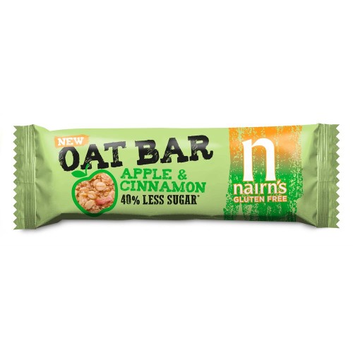 Nairn's Oat Bar Apple and Cinnamon 40% Less Sugar