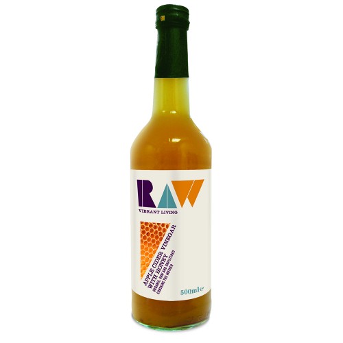 Raw Health Raw Apple Cider Vinegar with Honey 500ml (Case of 6)