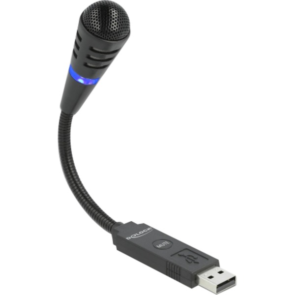 DeLOCK 66499 Microphone Black Notebook Microphone