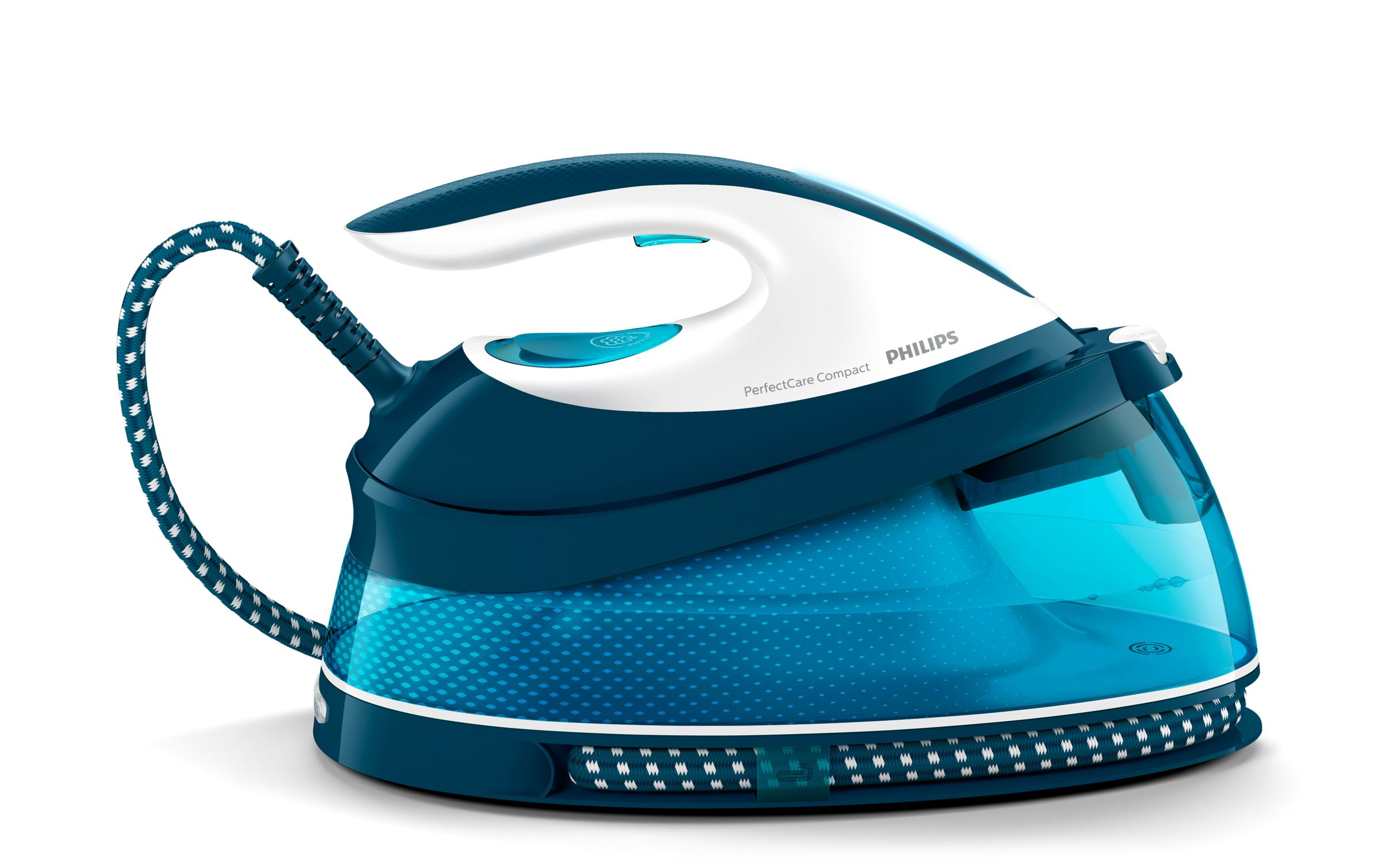Philips GC7840/20 Steam Ironing Station 2400 W 1.5 L SteamGlide Soleplate Blue, White