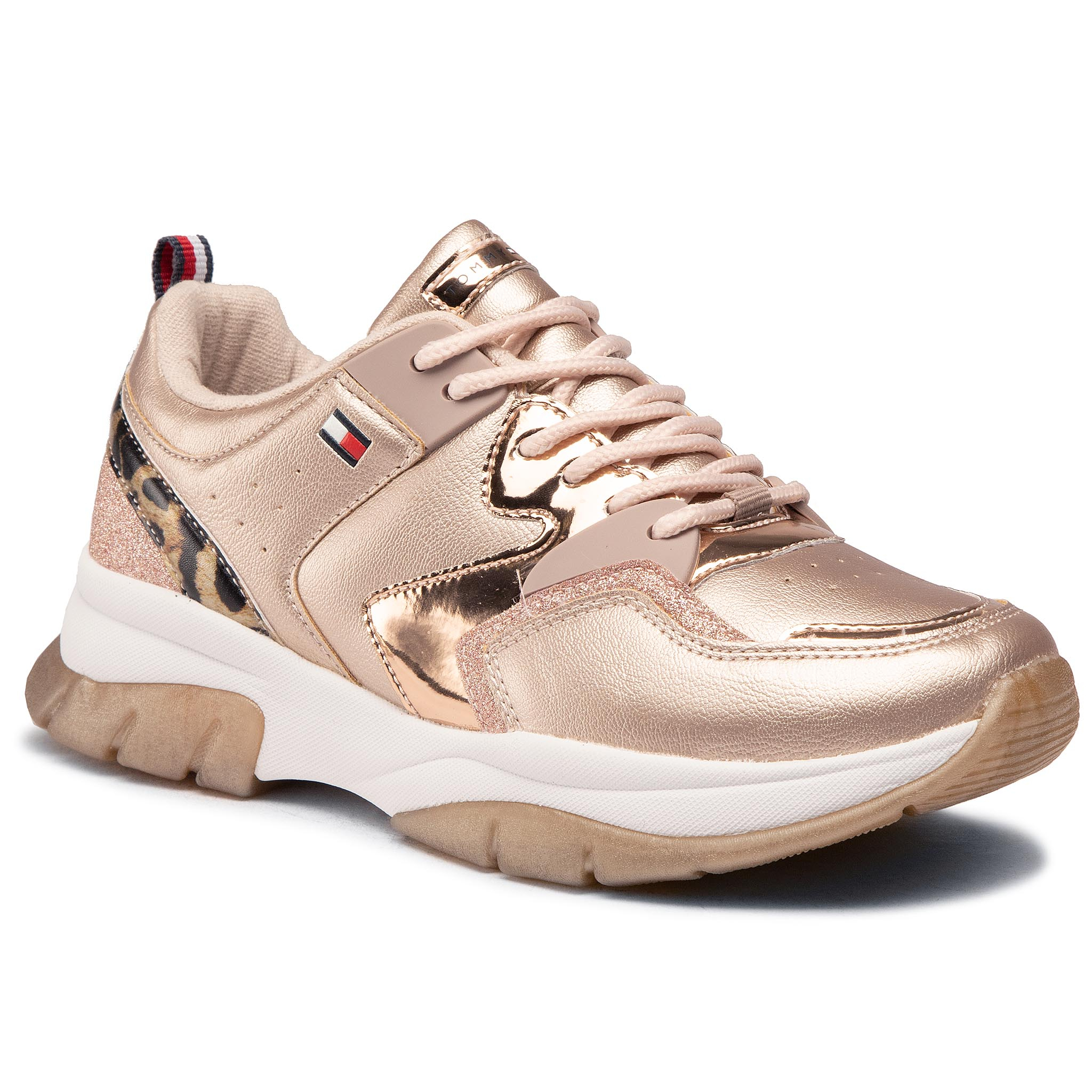 TOMMY HILFIGER Low Cut Lace-up Sneaker T3A4-30825-0489 S