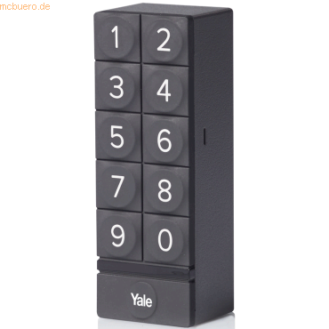 YALE 05/301000/BL Code Lock Bluetooth Smart Keypad, Create Access