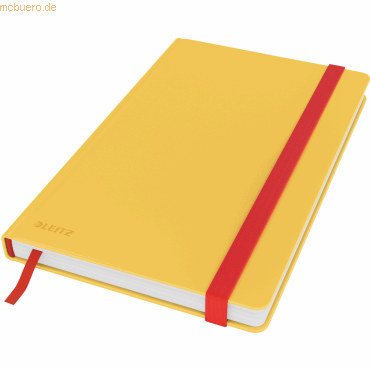 Leitz 44540019 Notebook Squared Warm Yellow 80 Sheets A5