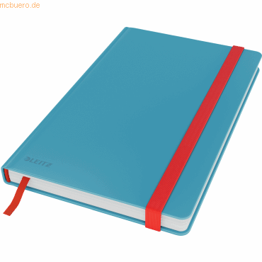 Leitz Notizbuch Cosy 44540061 A5 Kariert Blau (44540061)
