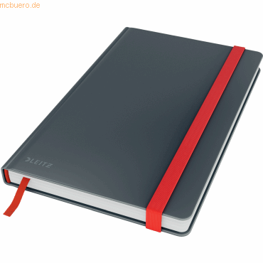 Leitz Cosy Notebook Soft Touch Ruled with Hardcover Velvet Grey