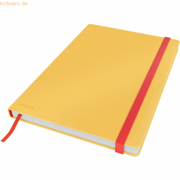 Leitz 44820019 Notebook Squared Yellow 80 Sheets B5 Paper