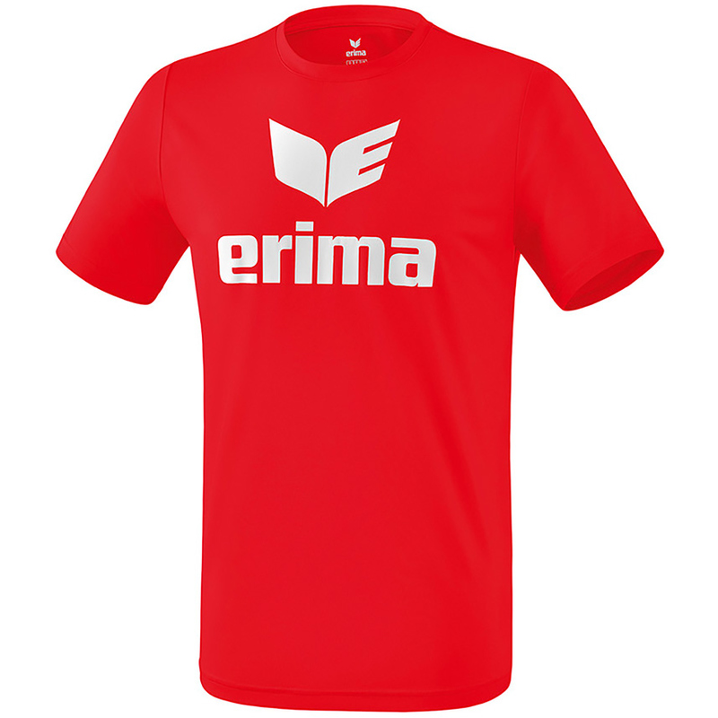 Erima Funktions Promo T-Shirt Red/white 3XL