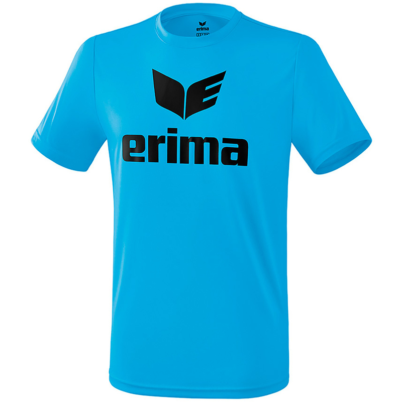 Erima Funktions Promo T-Shirt Curacao/black 164